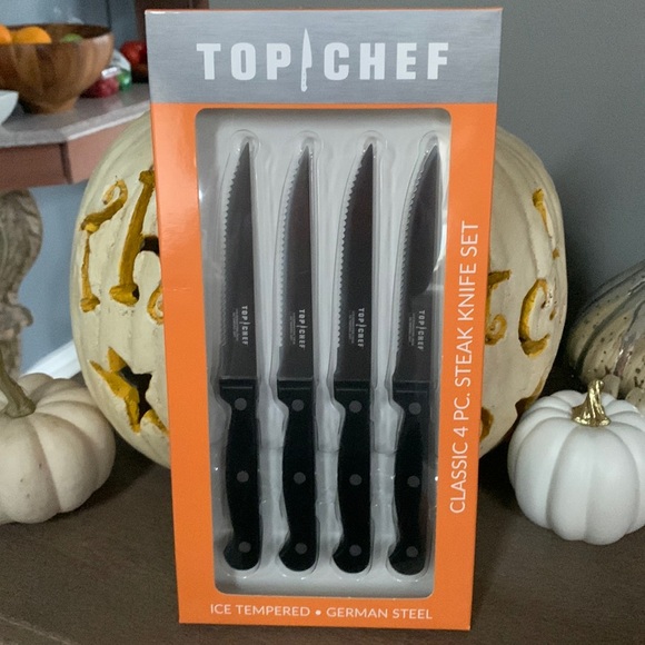 Bravo’s TOP CHEF Classic 4pc Steak Knife Set - Picture 1 of 3